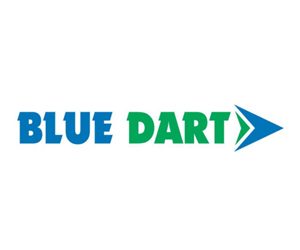 blue dart courier service areacode contact number